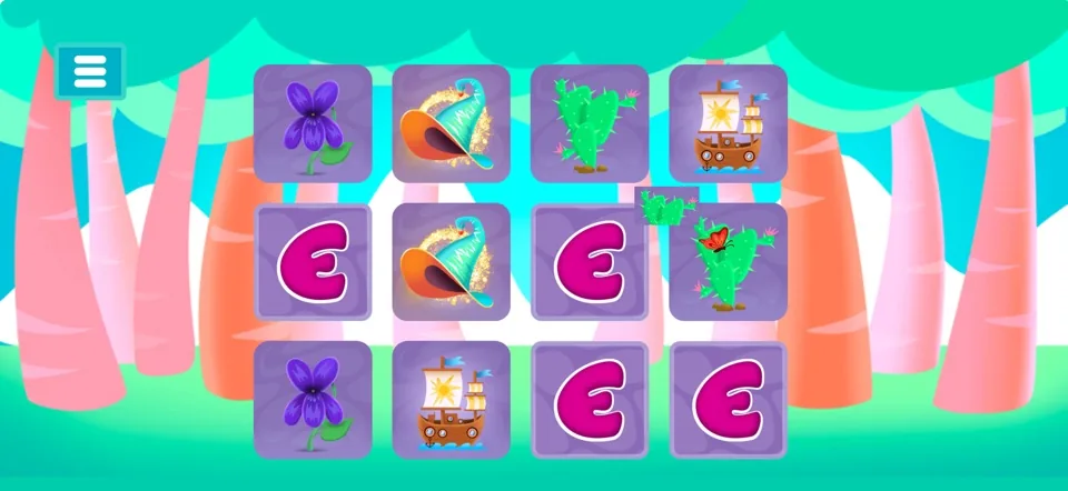 Eureka memory game with matching cards